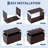 99 Gallon Waterproof Resin Deck Box, Lockable Outdoor Storage Container for Patio & Pool-122877499