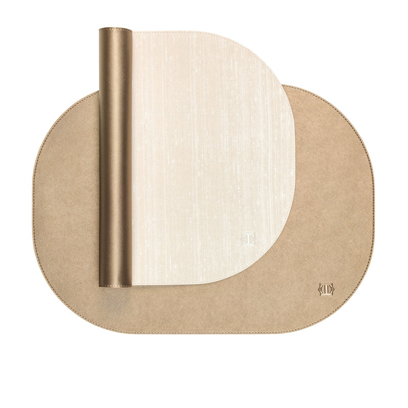 Napperon 12 ", Beige