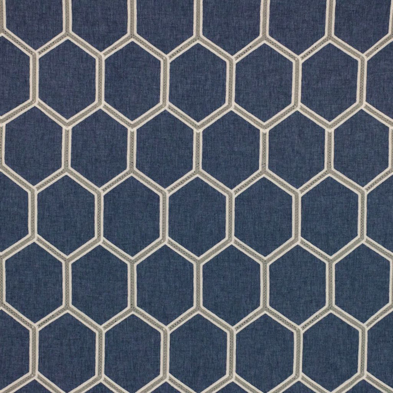 Trovaso Fabric, Indigo