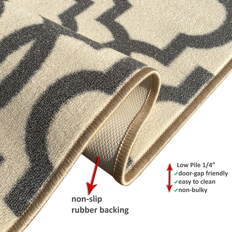 Blytheville Striped Indoor Rug, Runner 1'10" x 25'