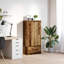 Cabinet With Drawer 55.5X34x119.5 Cm Engineered Wood-1786643916