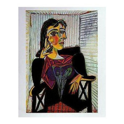 Portrait de Dora Maar par Pablo Picasso - Impression sur papier