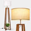 156 H cm Powder Coated Tripod Floor Lamp-2010825357