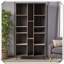 Armoire polyvalente polyvalente, pratique, élégante, compacte, chic et organisée