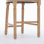 Ensemble de 2 tabourets de bar en bois massif avec tabourets de bar en bois massif-1194295903
