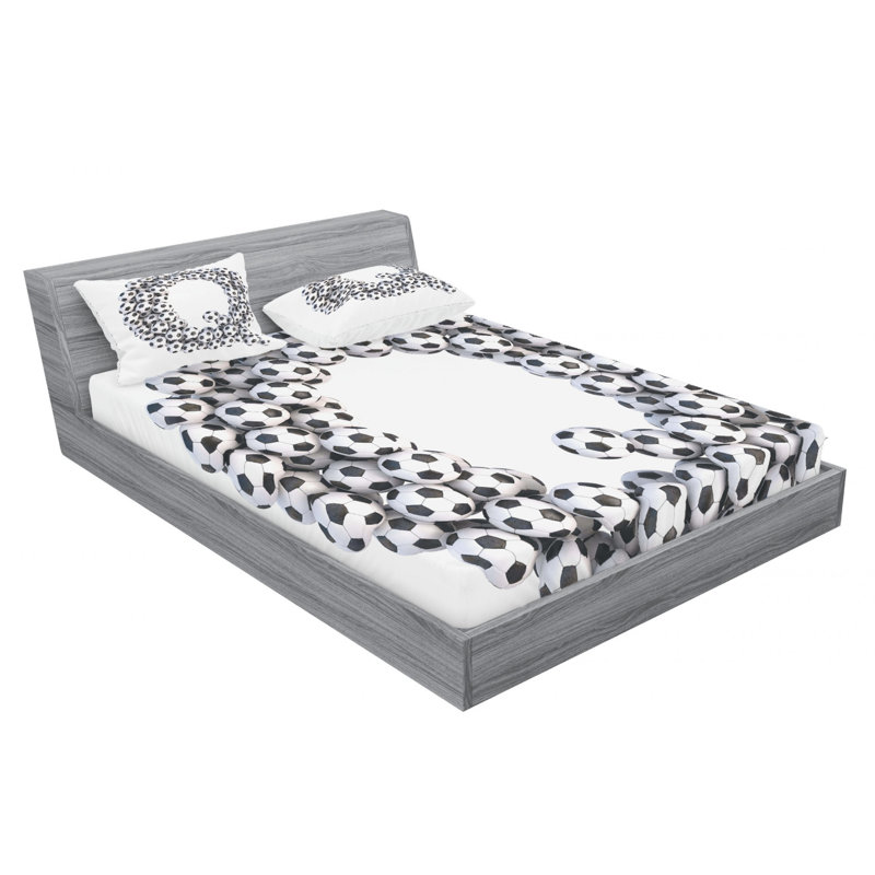 Microfiber Sheet Set, Full Sheet Set with Fitted Sheet, Q
