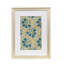 Décoration murale florale 24 po x 32 po - Cadre doré luxueux, impressions florales multicolores pour des œuvres d'art à domicile, photos de luxe, chambre à coucher et vestibule