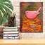  «Waiting» par Bebe Keith, art mural sur toile, 12 po x 16 po