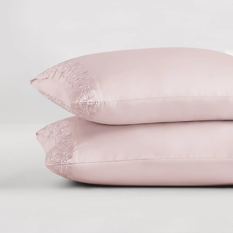 Ariane Pillowcase Set, King, White
