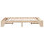 Bed Frame Solid Pine Wood Durable-195763045-195763040