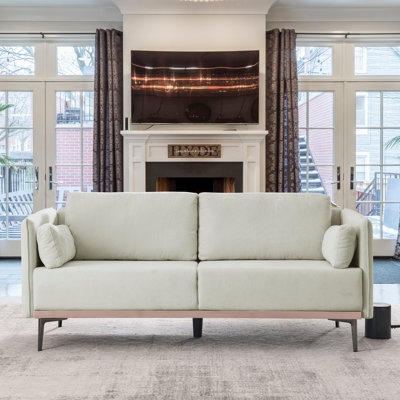 Kraz 72.83"W Upholstery Sofa