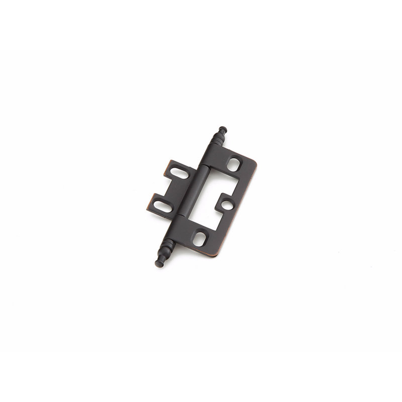 Hinges 3'' x 0.88'' Metal Traditional Hinge, Michelangelo Bronze