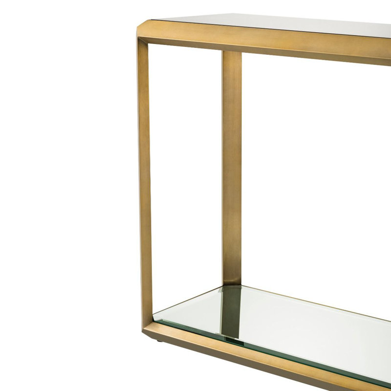 Callum 59'' W Glass Console Table