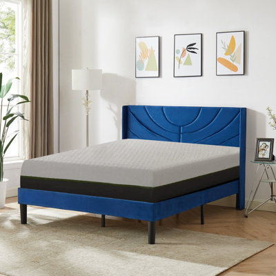 12" Copper Medium Copper Memory Foam Mattress, Breathable, Machine Washable Zip Off Cover System