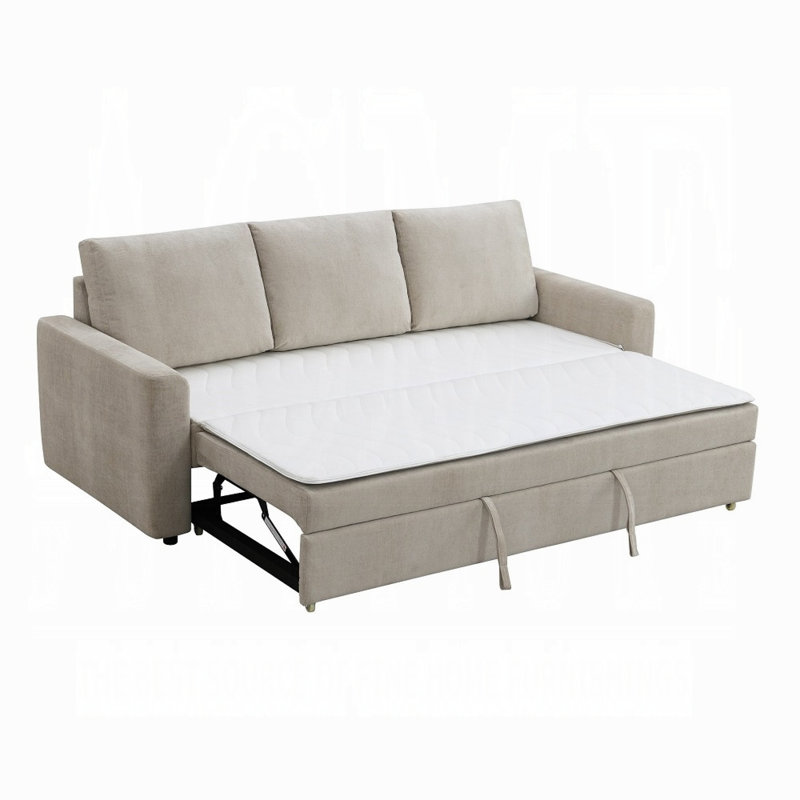 Canapé Androniki, Lin beige