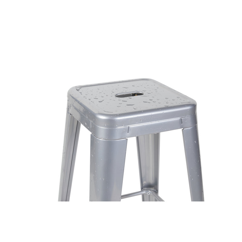 Tabouret à hauteur de comptoir 30 pouces, Gris clair, Tabouret de bar (siège d'une hauteur de 30 po)