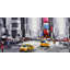 «Abstract Street with Yellow Taxis» - reproduction de voiture contemporaine