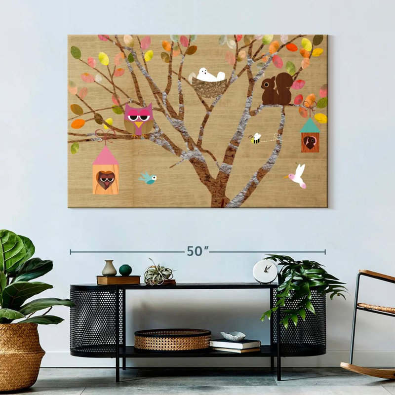 Bois d'arbre, H 34 po x l 51 po