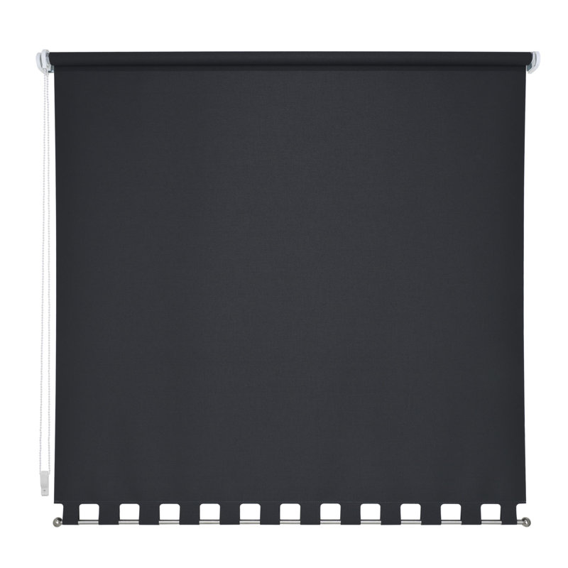 Semi Sheer, 180cm L x 162cm W, Black