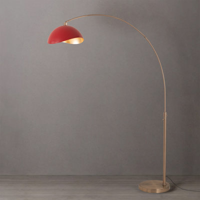 Lampe sur pied à arc 92 po à intensité variable Luna Bella
