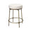 Asteria Iron Counter Stool, Antique Brass