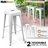 Jonnae Stackable Metal Bar Stools, Backless Counter Height Barstools Dining Chairs with Square Seat-1635442079-1635442077