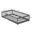 Lit simple en bois massif avec garde-corps de clôture-1518649865