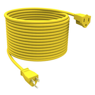STANLEY® Powercord Grounded Outdoor Extension Cord, 100-Ft., Yellow