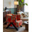 Fauteuil de salon en velours de lin American