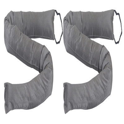 Faux Silk Draft Stopper Fabric Draft Excluder