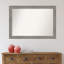 Miroir d'appoint mural gris Lissia-1122244385