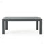 Ensemble de conversation d'extérieur en aluminium gris 4 pièces Patio