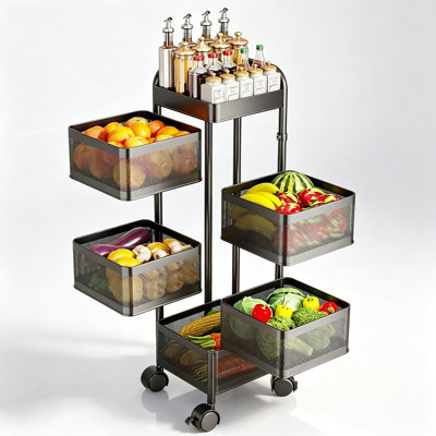 29 cm W Steel Storage Rack