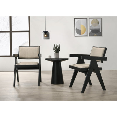 Ensemble 3 pièces de fauteuil et console avec base à piédestal pour une vie élégante et intelligente.