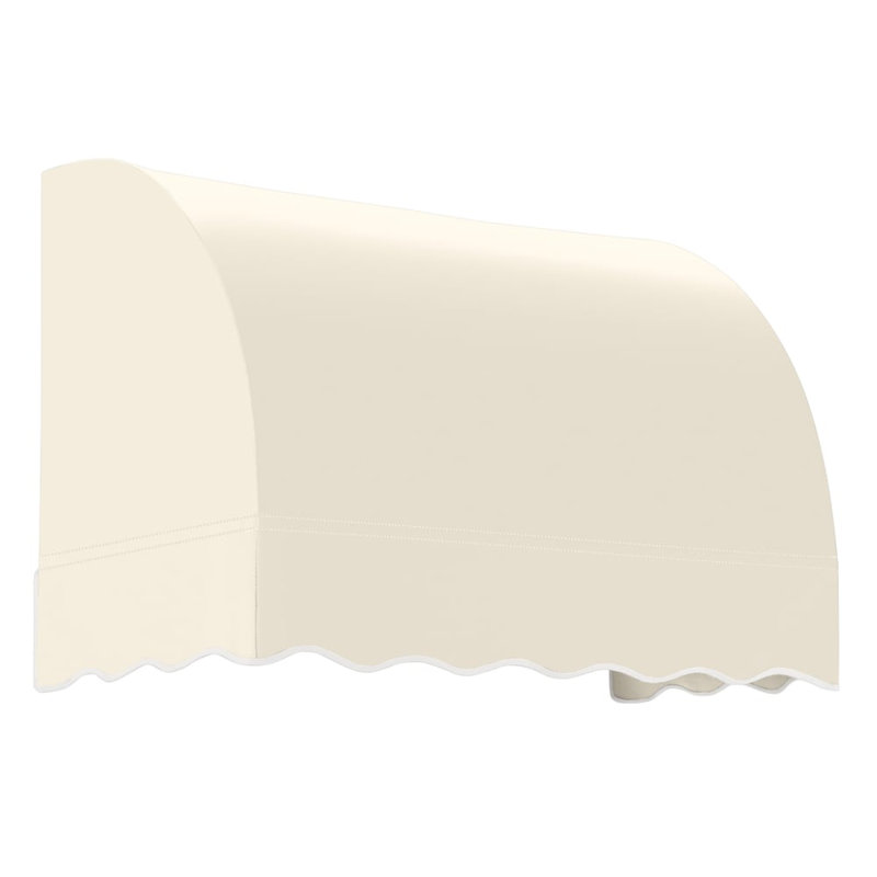 Awntech Savannah Acrylic Fabric Fixed Awning, 31" H x 40.5" W x 24" D, Linen