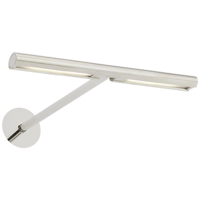 Plural Dimmable LED Wall Mounted Picture Light, Polished Nickel