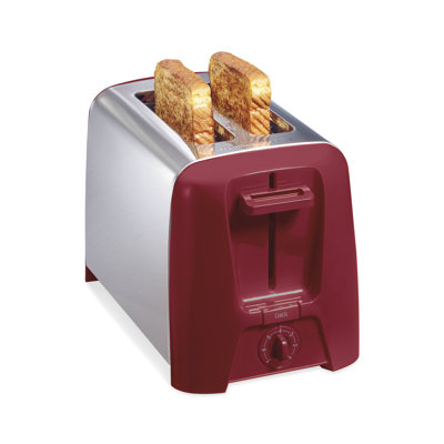 Hamilton Beach® 2 Slice Metal Toaster Red