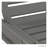 Lakeside POLYWOOD Nautical Chaise with Wheels-9706106
