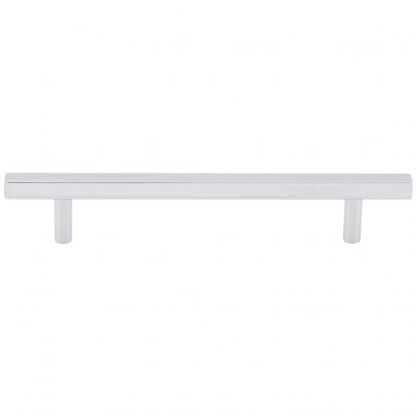 Dominique Bar Pull, Polished Chrome, 3 3/4"