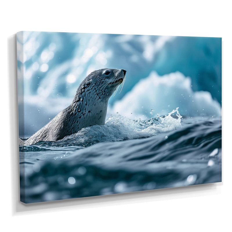 Resendez - Sea Creatures Wall Art, Wrapped Canvas, 30" H x 40" W x 1.5" D