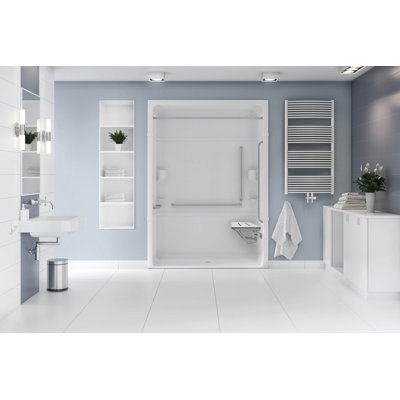 66'' W 88'' H Framed Rectangle Shower Kit