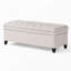 Banc rembourré avec espace de rangement-1790916174
