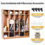 Taiton Solid + Manufactured Wood Cubby