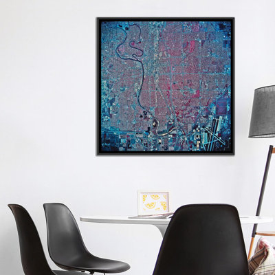 « wichita, kansas » par stocktrek images, impression sur toile tendue
