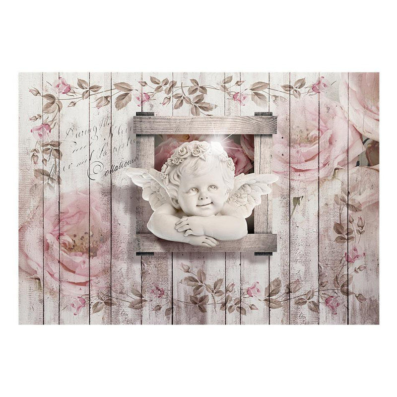 Karcyn Floral Wall Mural, 82" L x 118" W