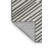 Washable Silver White Striped Area Rug-1075578173