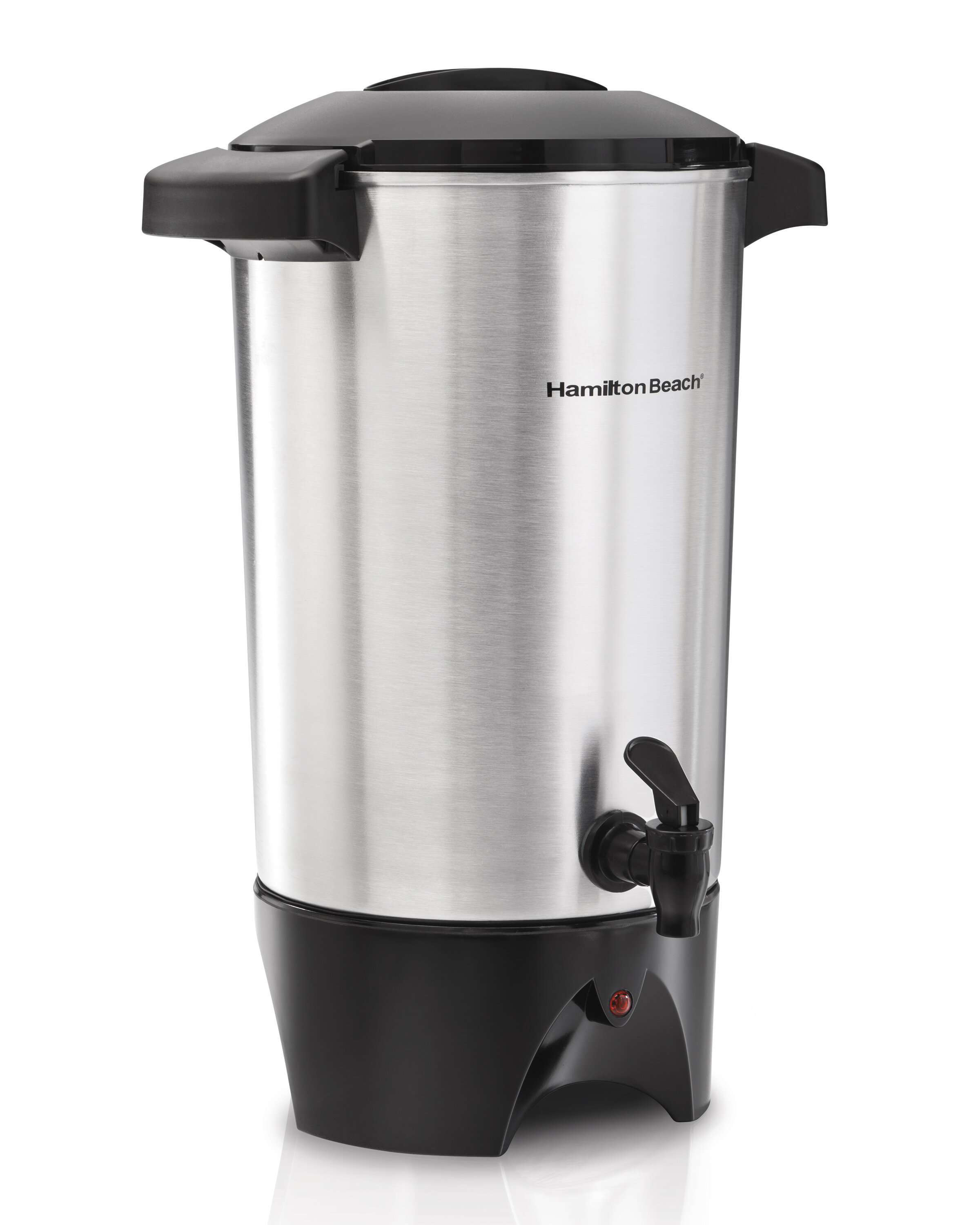 MegaChef Stainless Steel Coffee Urn - 50 Cup Detachable Power Cord