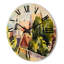 Vue de la vieille horloge murale en bois-63903134