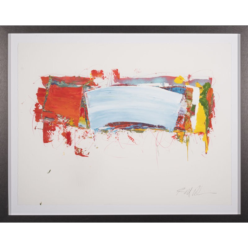 Blue Finish Print by Robert Robinson