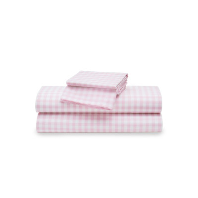 Navy French Ticking Bed Sheets